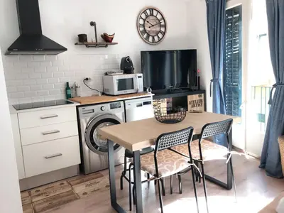 Una cocina o zona de cocina en Apartamento Centre Blanes