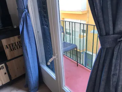 Un balcón o terraza de Apartamento Centre Blanes