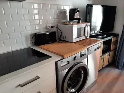 Una cocina o zona de cocina en Apartamento Centre Blanes