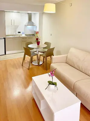 Una cocina o zona de cocina en Apartamentos Beverly