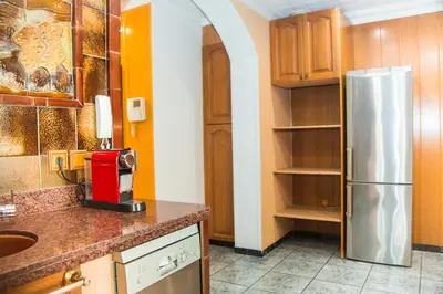 Una cocina o zona de cocina en AL32 - Atico con piscina privada 200m de la playa
