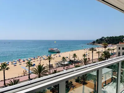 Vista general del mar o vista desde el apartamento