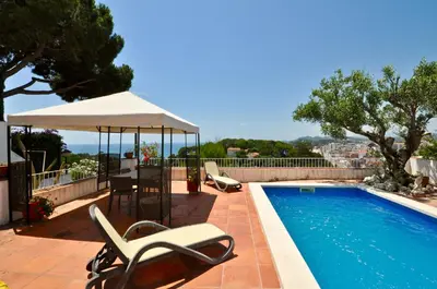 Piscina en o cerca de Villa Cala Trons