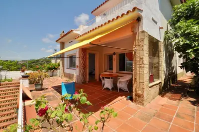 Un balcón o terraza de Villa Cala Trons