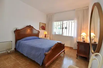 Cama o camas de una habitación en Villa Cala Trons