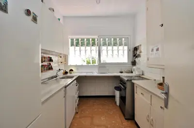 Una cocina o zona de cocina en Villa Cala Trons