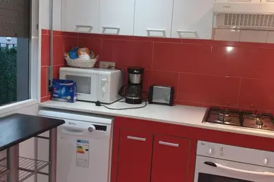 Una cocina o zona de cocina en Apartamento vacaciones