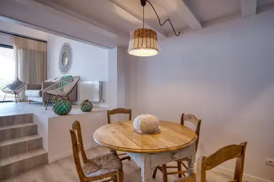 Zona de estar de Casa Tomas