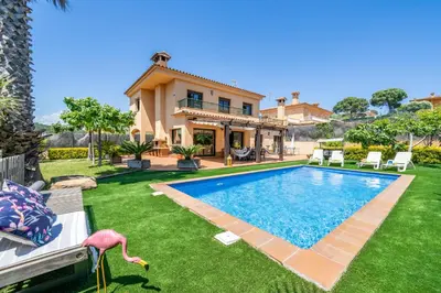 Piscina en o cerca de Villa Jaruco Lux Piscina Privada Familiar BBQ Aire Acondicionado