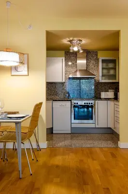 Una cocina o zona de cocina en Devesa Park Apartment with Private Parking