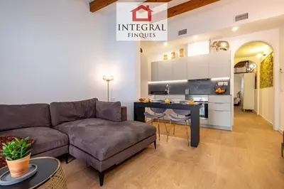 Una cocina o zona de cocina en Apartaments Ca la Somiada