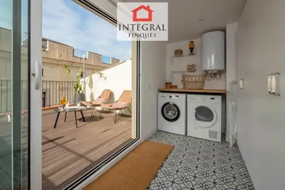 Una cocina o zona de cocina en Apartaments Ca la Somiada