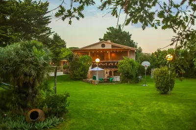 Jardín al aire libre en CAN BERNARDI