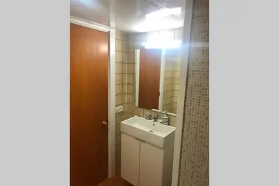 Un baño de Apartament Lloret de Mar Fenals 100m beach