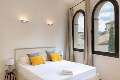 Cama o camas de una habitación en Flateli La Barca 8