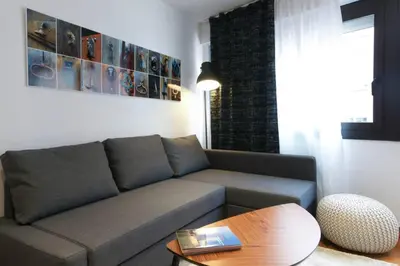 Zona de estar de EIFFEL BRIDGE BOUTIQUE APARTMENT