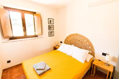 Cama o camas de una habitación en La Pallissa Pals