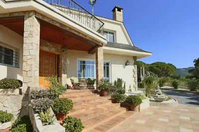 Jardín al aire libre en Homestay Villa Estrella - Costa Brava