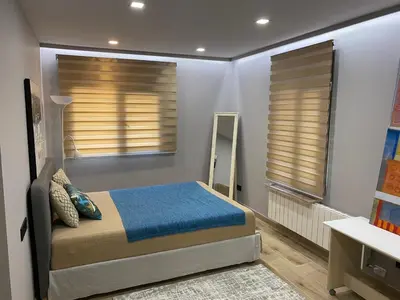 Cama o camas de una habitación en Tomas apartamentos Sagaro