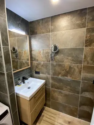 Un baño de Tomas apartamentos Sagaro