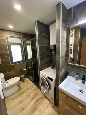 Un baño de Tomas apartamentos Sagaro
