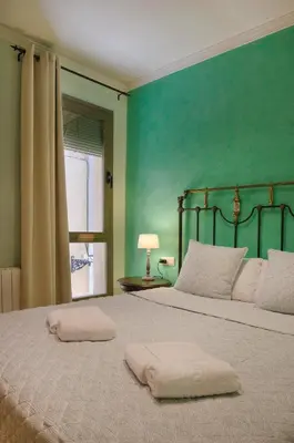 Cama o camas de una habitación en Rosa Street Apartment