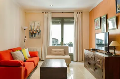 Zona de estar de Rosa Street Apartment