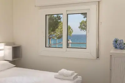 Cama o camas de una habitación en Flateli PDA Vista Mar