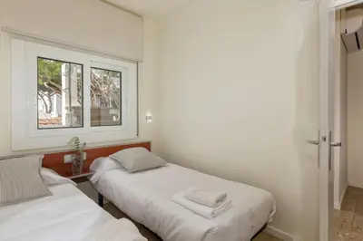 Cama o camas de una habitación en Flateli PDA Vista Mar