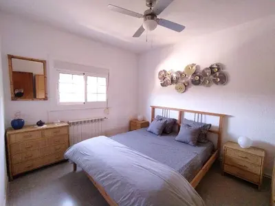 Cama o camas de una habitación en Apartamento Can Jaramills 1