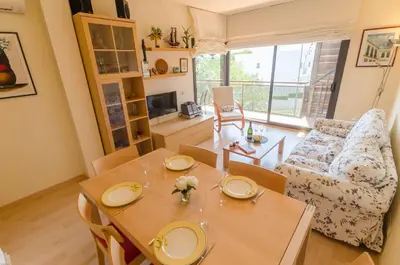 Zona de estar de Boadella ATICO - SEAVIEW PENTHOUSE