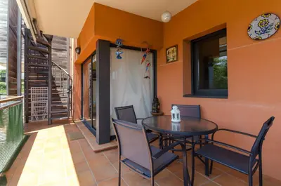 Un balcón o terraza de Boadella ATICO - SEAVIEW PENTHOUSE