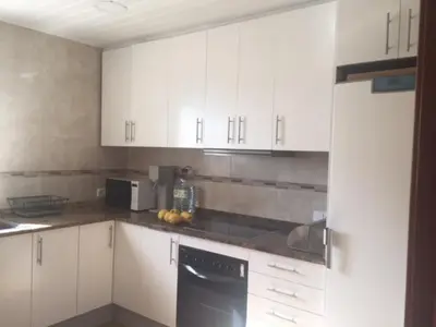 Una cocina o zona de cocina en Casa Feliz