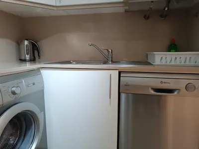 Una cocina o zona de cocina en Piso Andrea