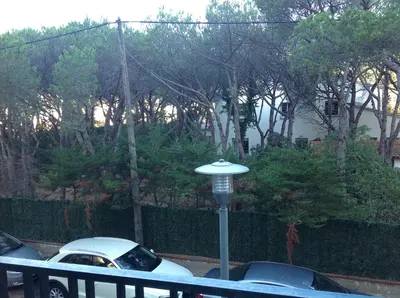 Jardín al aire libre en Apartament Turístic Alhambra