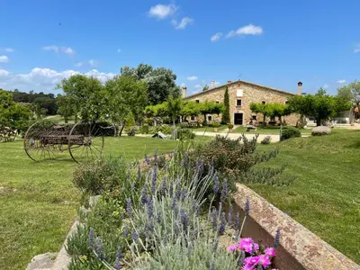Jardín al aire libre en Más Figueres