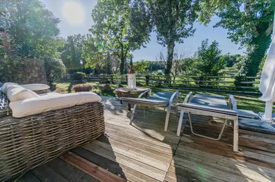 Jardín al aire libre en Más Figueres