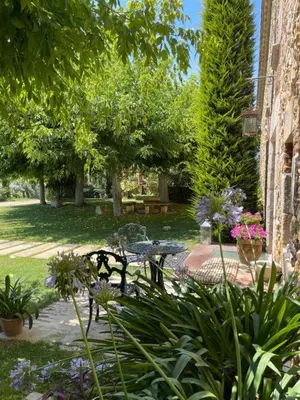 Jardín al aire libre en Más Figueres