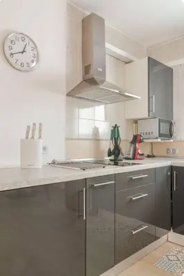 Una cocina o zona de cocina en Hermoso apartamento cerca al mar