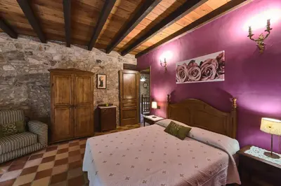 Cama o camas de una habitación en Villa - Can Salarichs