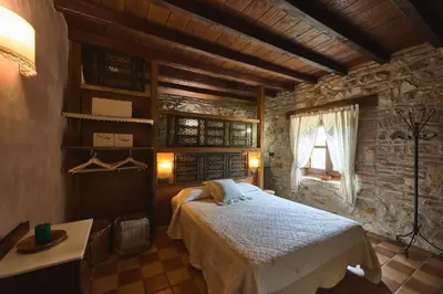 Cama o camas de una habitación en Villa - Can Salarichs