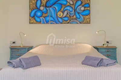 Cama o camas de una habitación en Oasis House