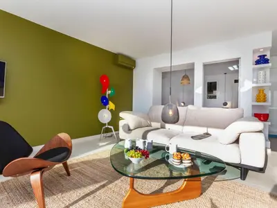 Zona de estar de Apartment Cosy by Interhome