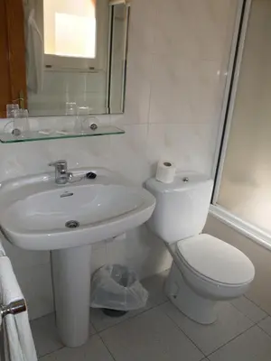 Un baño de Hostal Barnes
