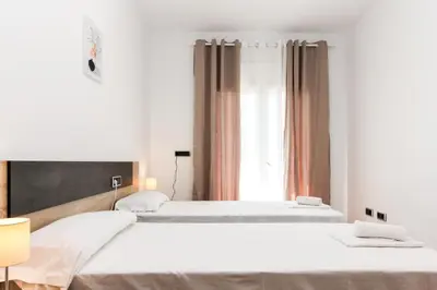 Cama o camas de una habitación en Villa Serena