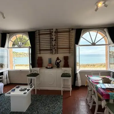 Apartamento con jardín a 11 metros de la playa. B3.