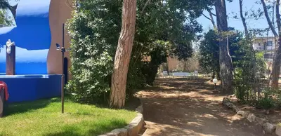 Jardín al aire libre en CASA CON JARDÍN A 35 METROS DE LA PLAYA. BR.