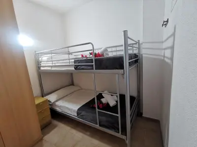 Cama o camas de una habitación en VILLAS COSETTE - Apartamento Neptuno 414