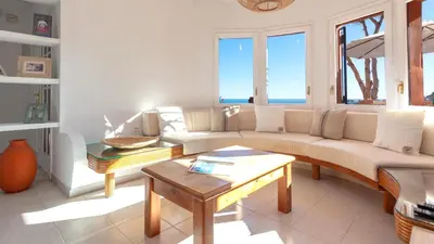 Zona de estar de Villa Coral