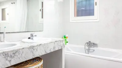 Un baño de Villa Coral